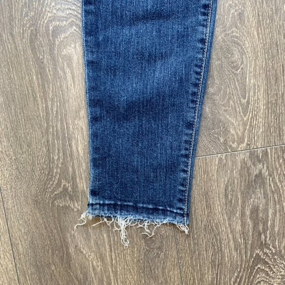 Joe's Jeans Skinny Ankle Jeans Icon Mid Rise Denim Raw Hem Roamie Size 25 - Picture 6 of 10